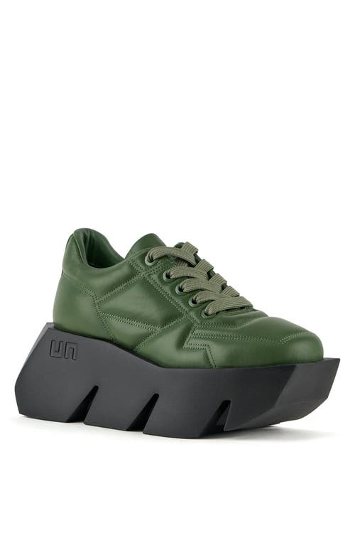 United Nude Bull Puffy Sneaker In Green