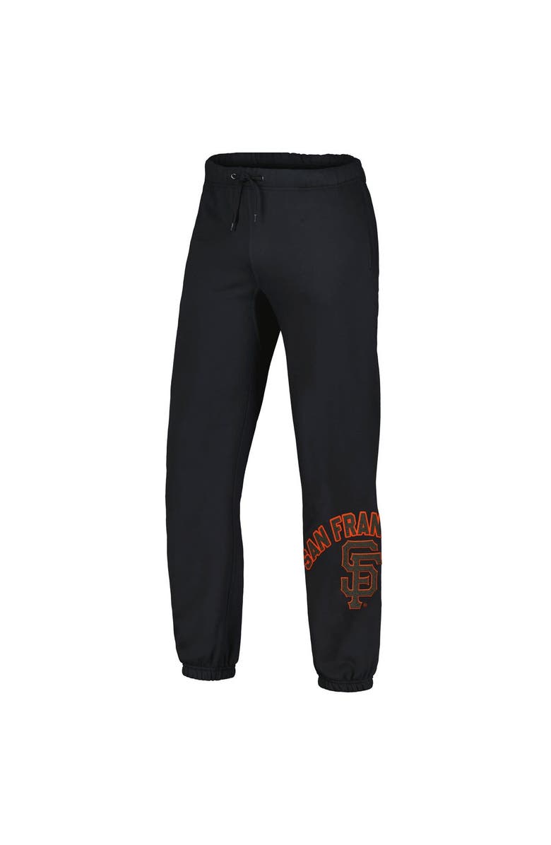 PLEASURES Men's PLEASURES Black San Francisco Giants Opening Day Sweatpants, Alternate, color, Black