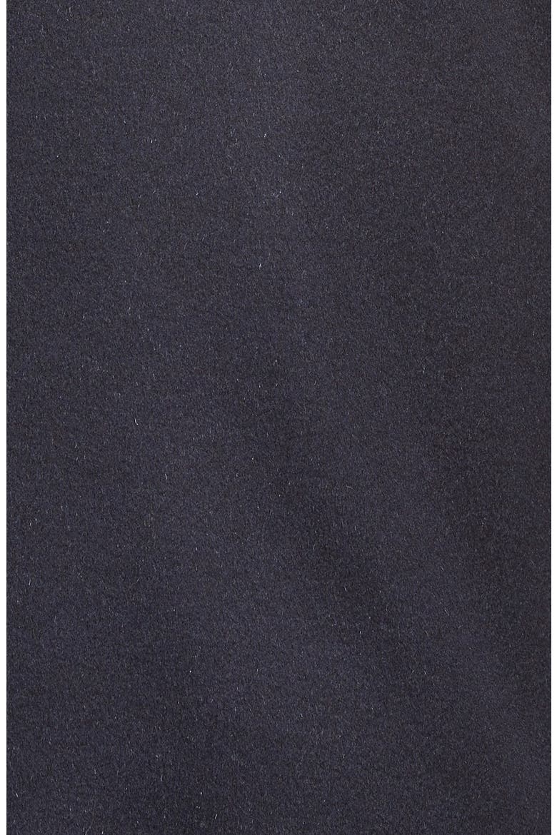 Sheffield Classic Fit Wool & Cashmere Overcoat, Alternate, color, NAVY