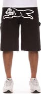 ICECREAM Angelo Logo Detail Denim Utility Shorts