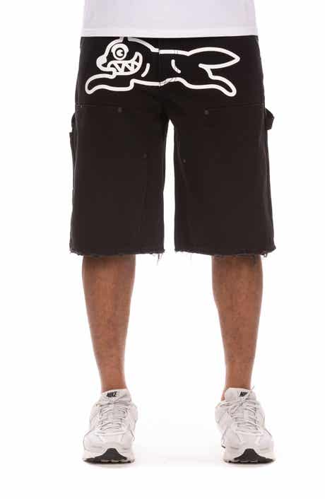 Angelo Logo Detail Denim Utility Shorts