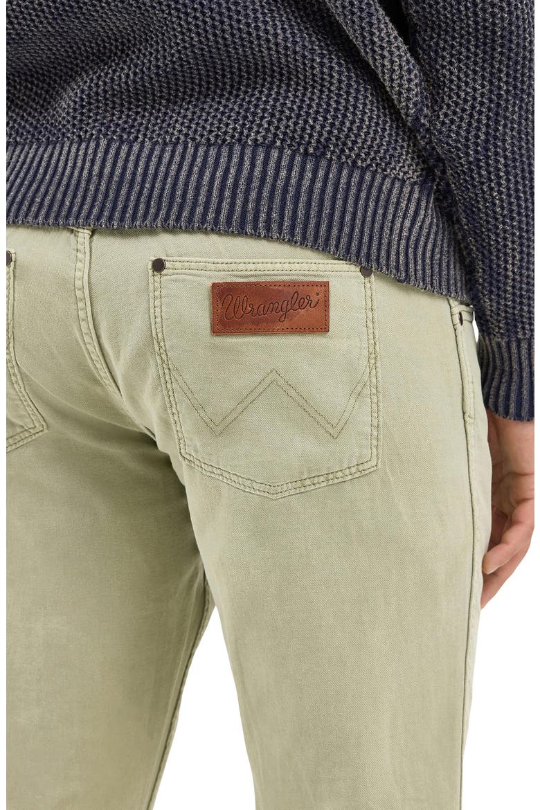 Greensboro Straight Leg 5-Pocket Cotton & Linen Pants, Alternate, color, TEA
