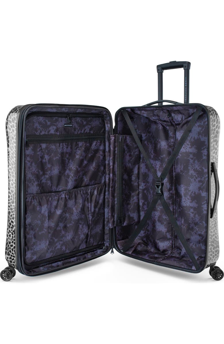 Aimee Kestenberg Jewel Strut Runway Spots 20-Inch Hardside Spinner Suitcase, Alternate, color,