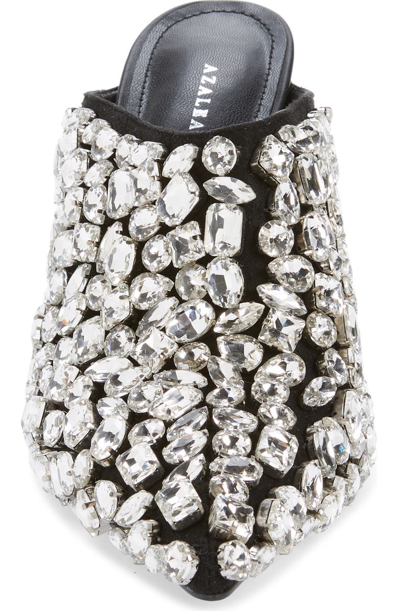 AZALEA WANG Belladona Pointed Toe Mule, Alternate, color, Black