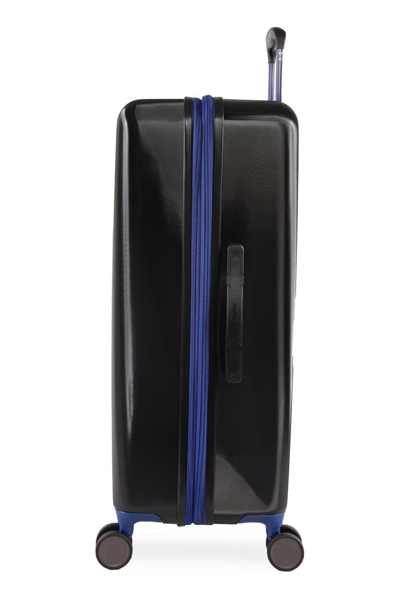 Suki 29" Hardshell Spinner Suitcase, Alternate, color, BLACK/ BLUE