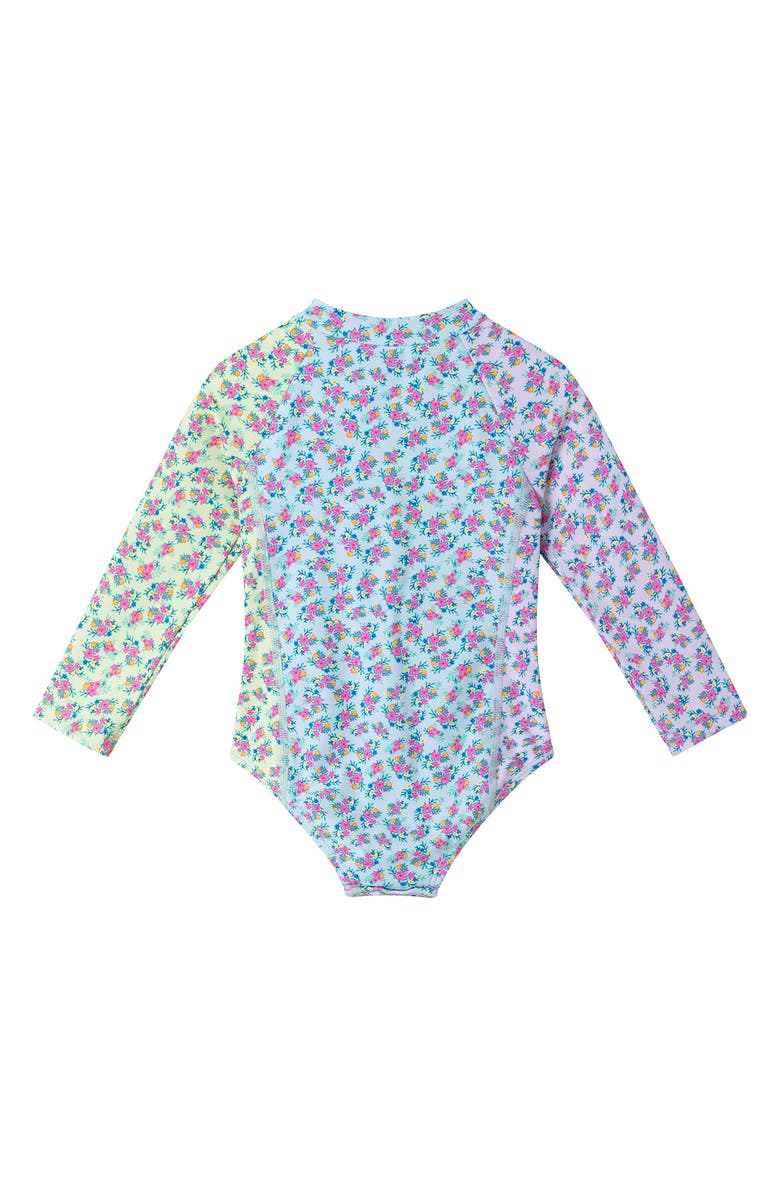 Andy & Evan Long Sleeve Rashguard & Hat Set, Alternate, color,