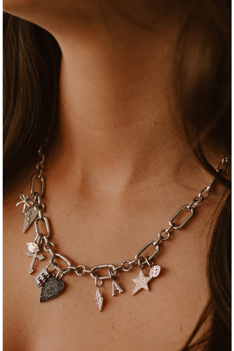 Collectors Charm Necklace, Alternate, color, GOLD