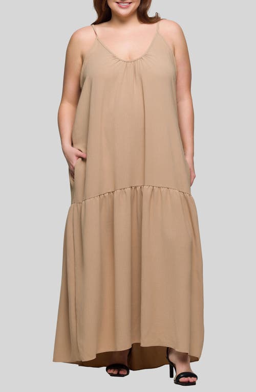 24seven Comfort Apparel Jersey Maxi Dress