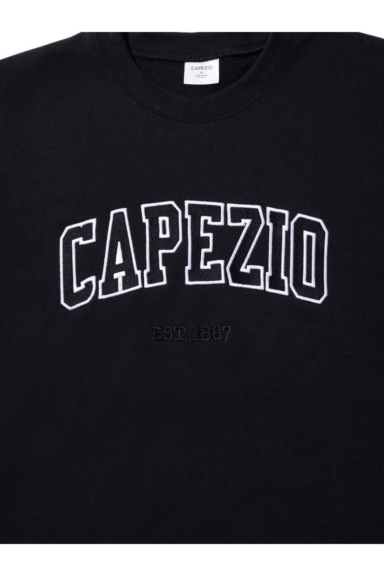 Varsity Sweatshirt, Alternate, color, black