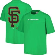 PLEASURES Men's PLEASURES  Green San Francisco Giants Ballpark T-Shirt