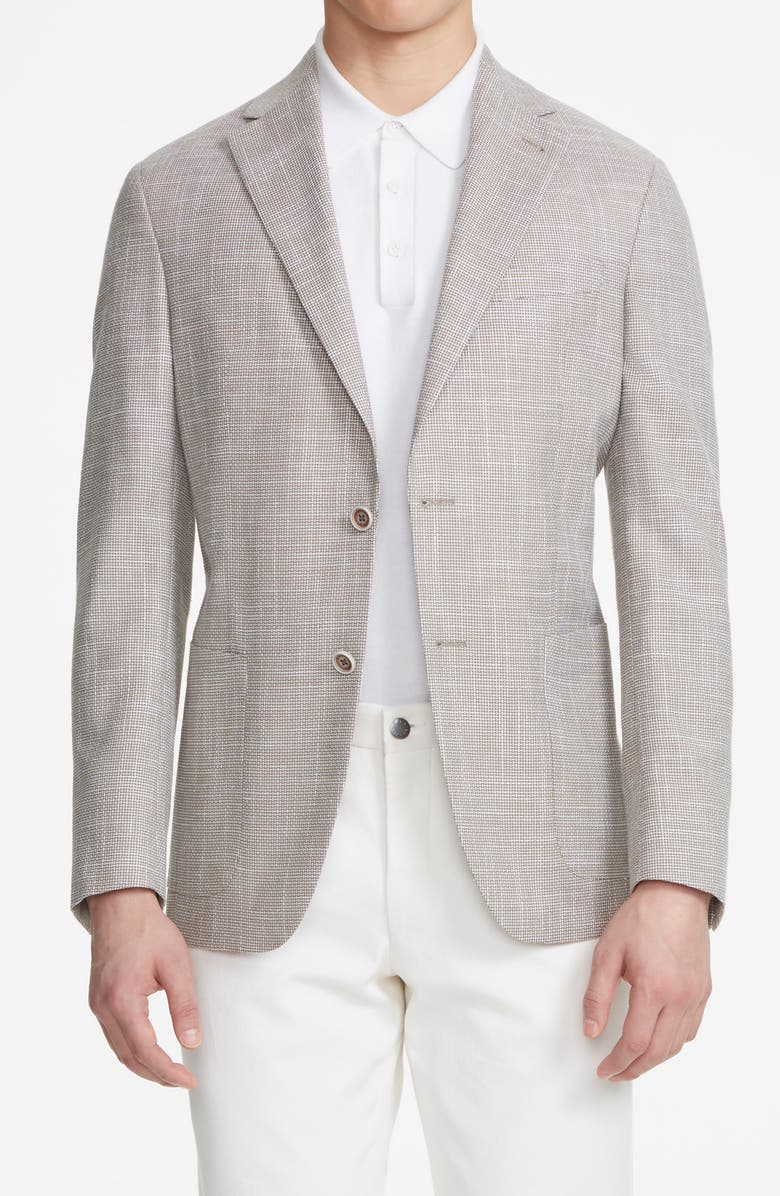 Jack Victor Morton Unconstructed Wool Blend Sport Coat, Alternate, color, 