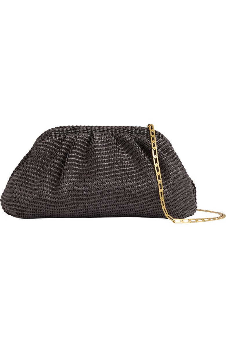 Reiss Gia Woven Clutch, Alternate, color,