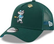 New Era Men's New Era Green Athletics 2025 Big League Chew A-Frame 9FORTY Adjustable Trucker Hat