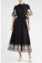 Southampton Embroidered Maxi Shirtdress