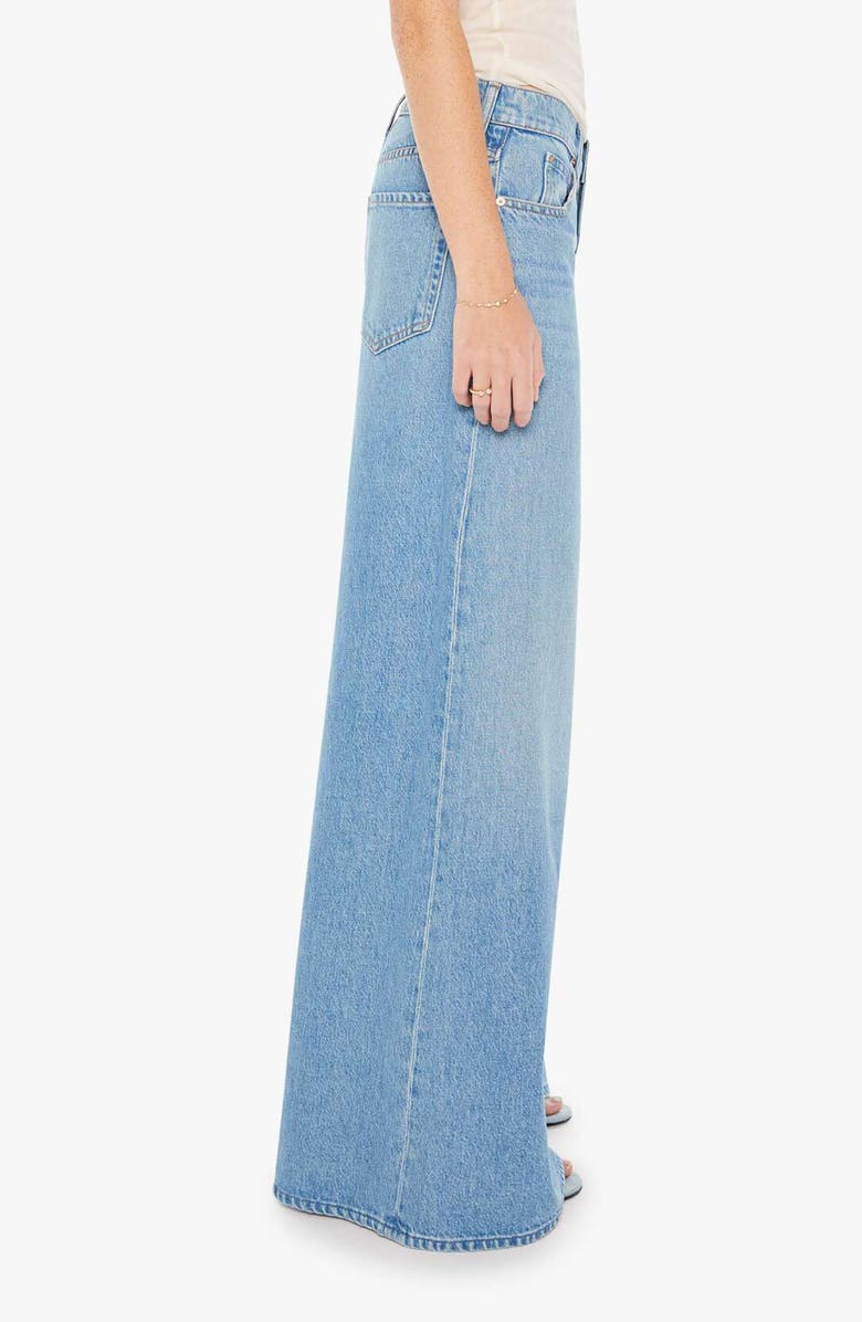 The Slung Sugar Cone Sneak Wide Leg Jeans