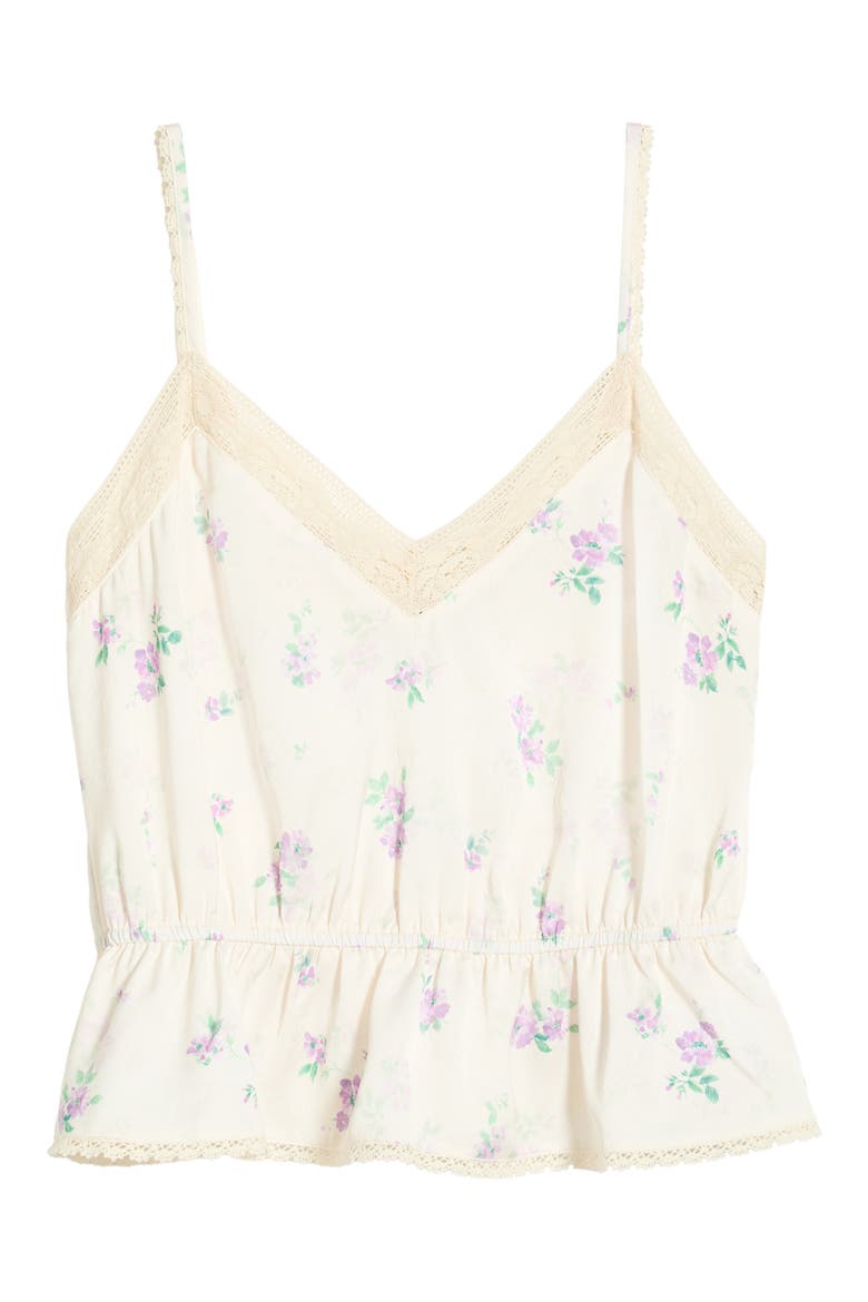 Jarvis Floral Peplum Top, Alternate, color, BLOSSOM PRINT