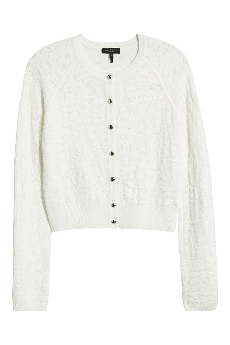 Lucia Cardigan, Alternate, color, WHITE