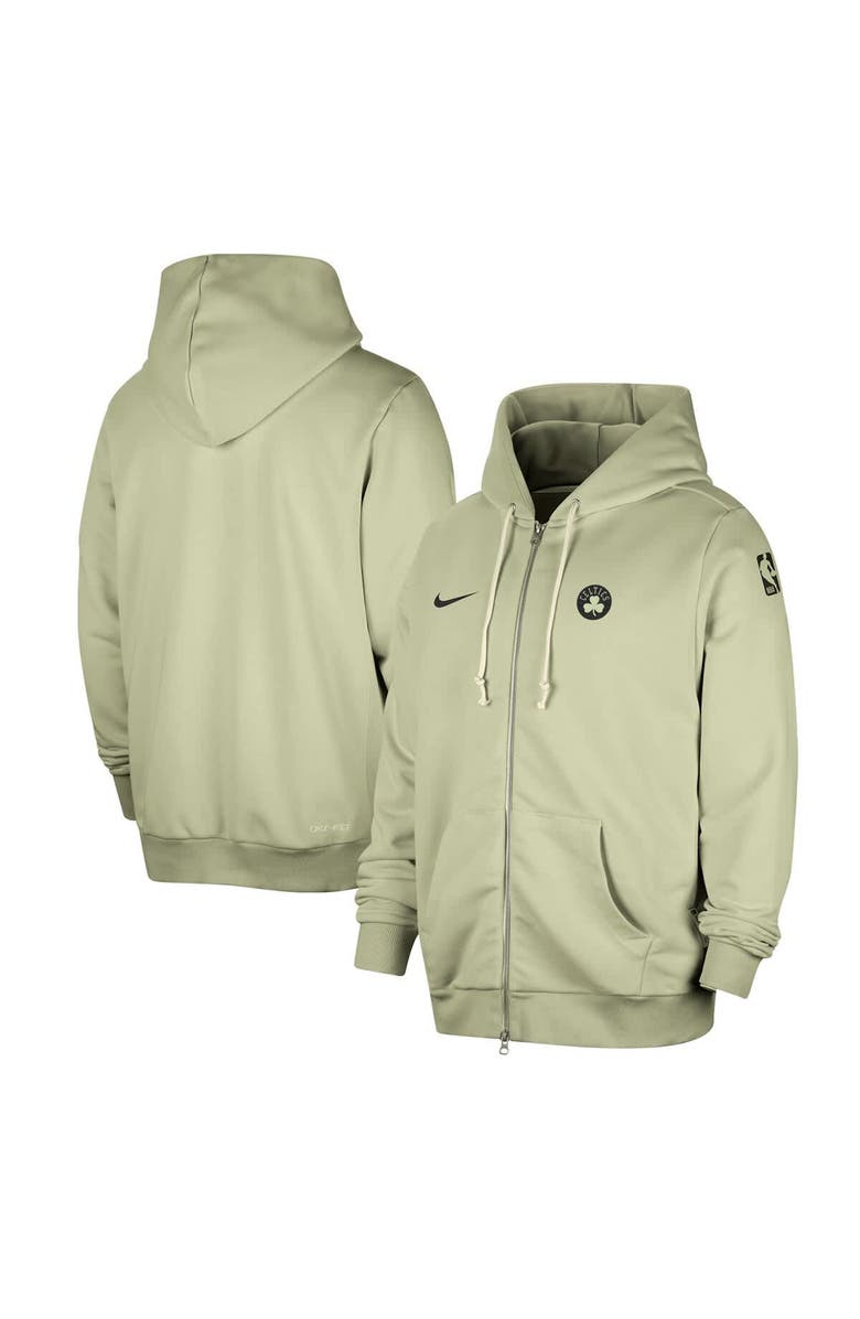 Nike Men's Nike Green Boston Celtics Authentic Standard Issue Full-Zip Hoodie Jacket, Main, color, Green