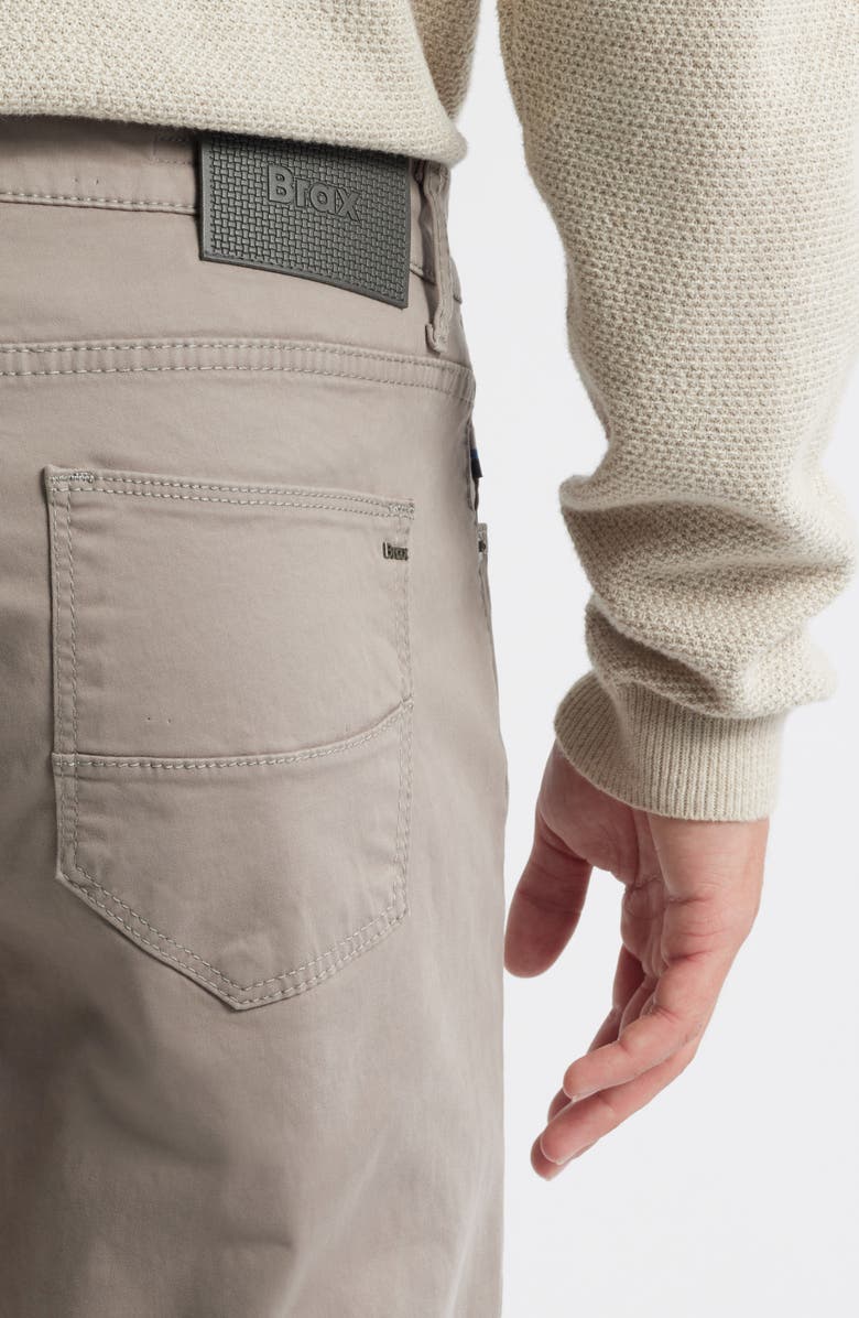 Brax Cadiz Straight Leg Stretch Twill Pants, Alternate, color, Stone