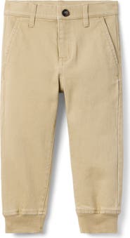 Janie and Jack The Button Twill Jogger