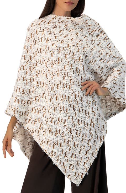 Knitted Poncho Sweater