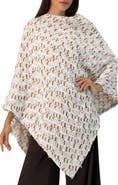 IVONNE Knitted Poncho Sweater