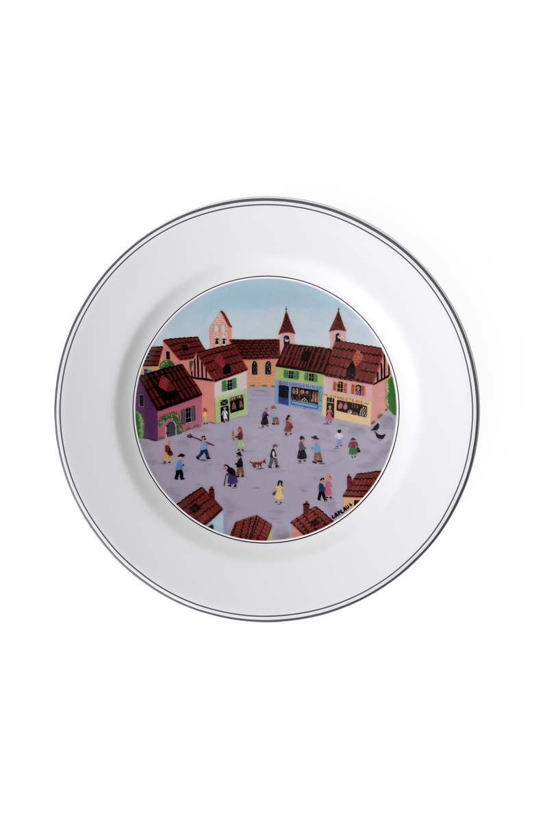 Villeroy & Boch Design Naif Salad Plate #4 Old Village Square, Main, color, NO COLOR