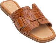 Forever & Always Shoes Notre Leather Flat Sandals