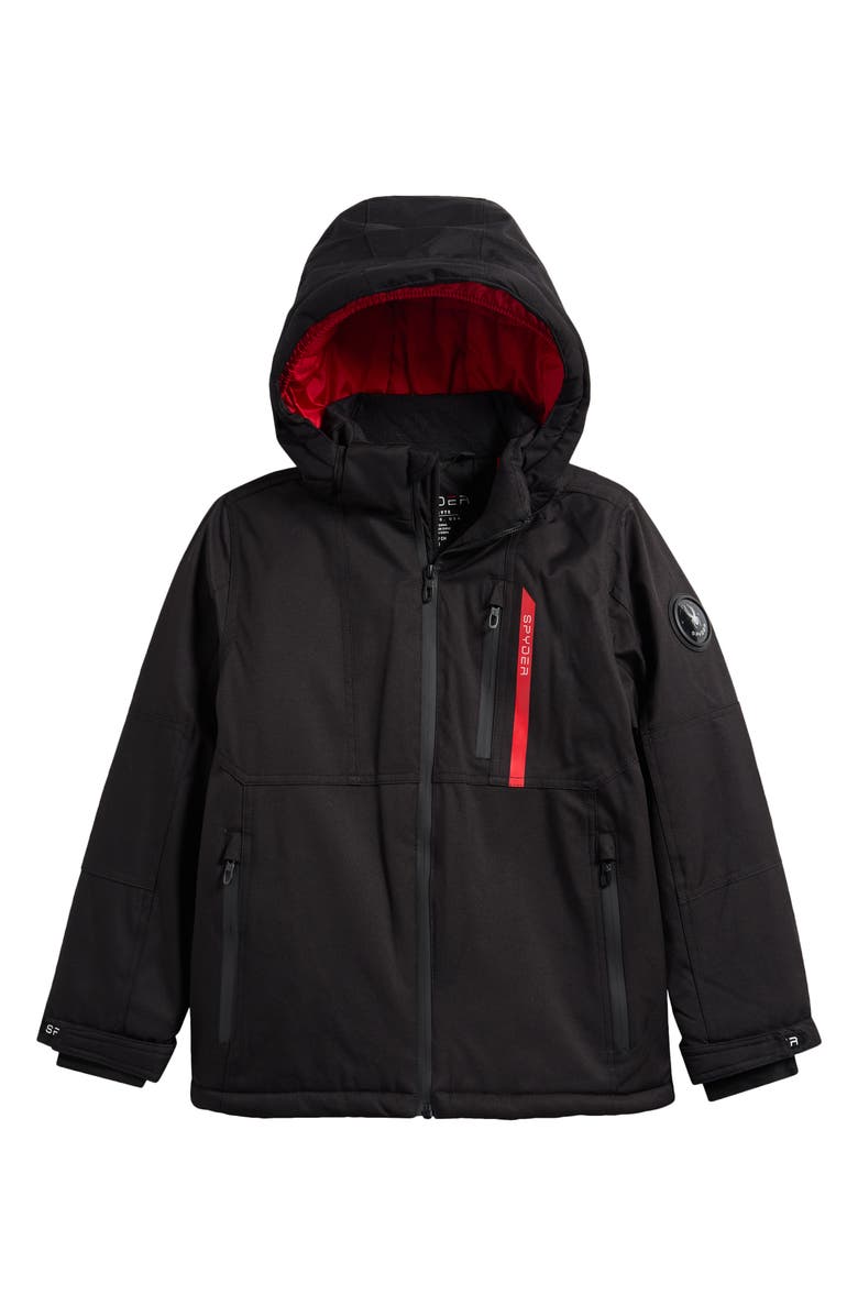 Spyder Kids' Snow Jacket, Main, color, Black