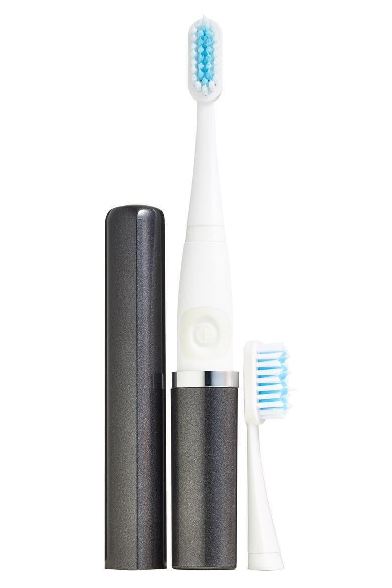 Portable Sonic Toothbrush, Main, color, BLACK