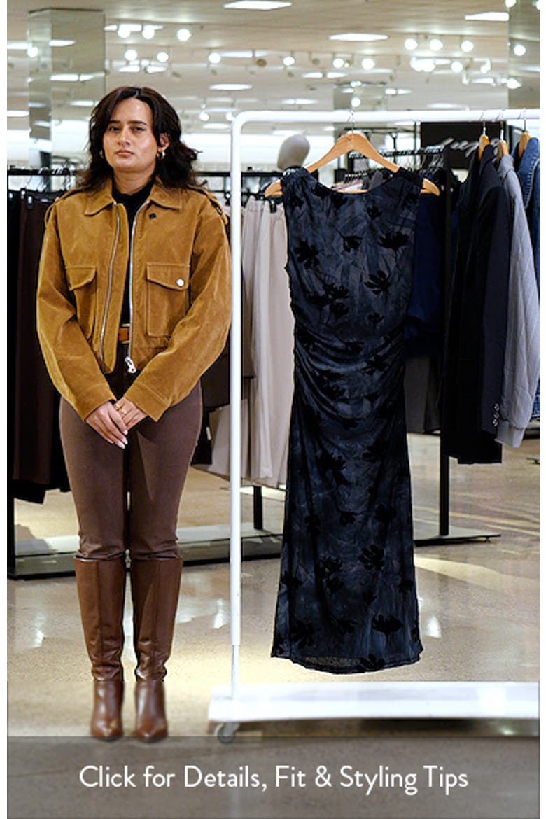 Tionne Burnout Midi Dress video
