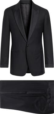 J. Mueser Waverly Virgin Wool & Mohair Tuxedo
