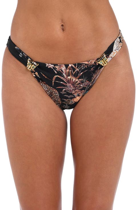 Jean Jungle Scoop Bikini Bottoms