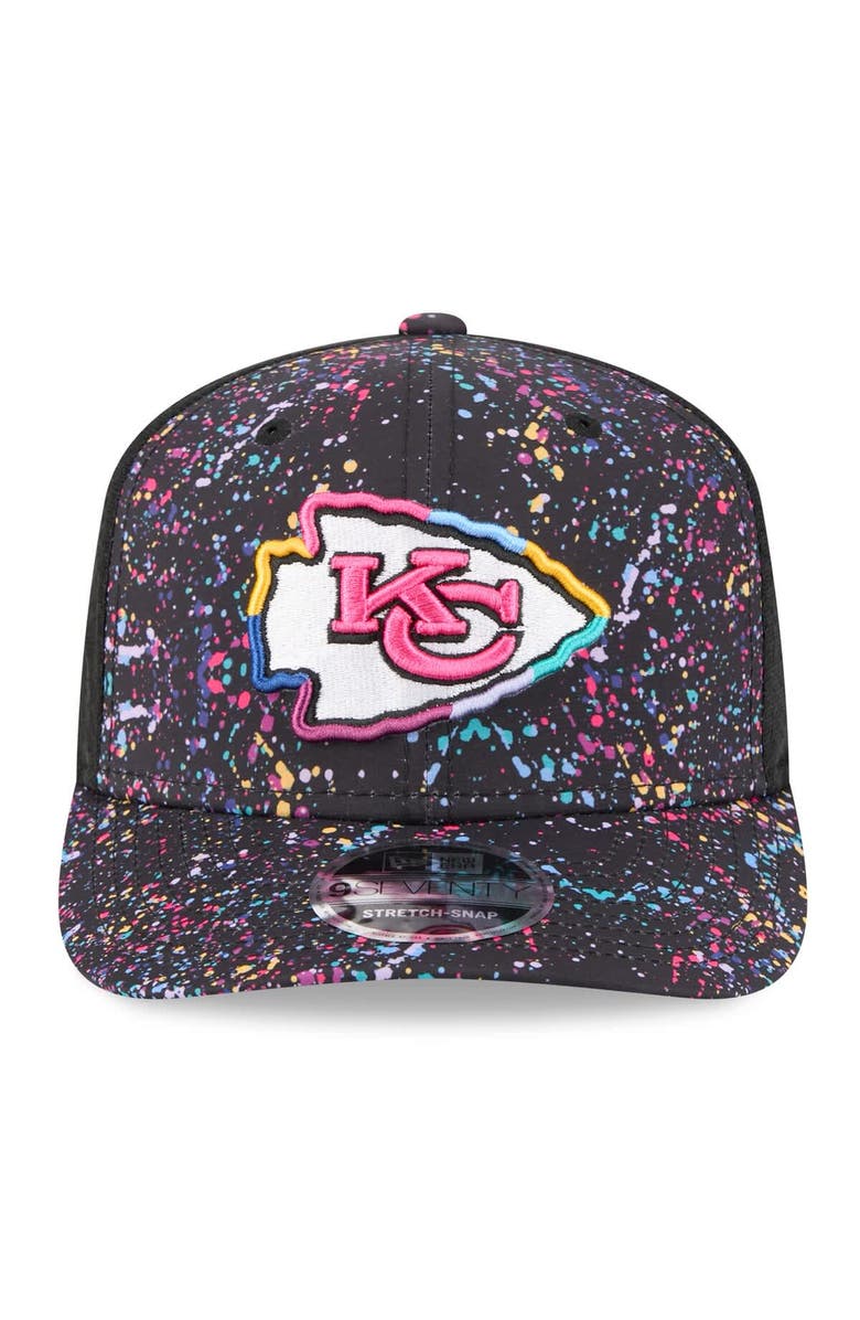 New Era Men
s New Era Black Kansas City Chiefs 2025 NFL Crucial Catch 9SEVENTY Adjustable Hat, Alternate, color, Black