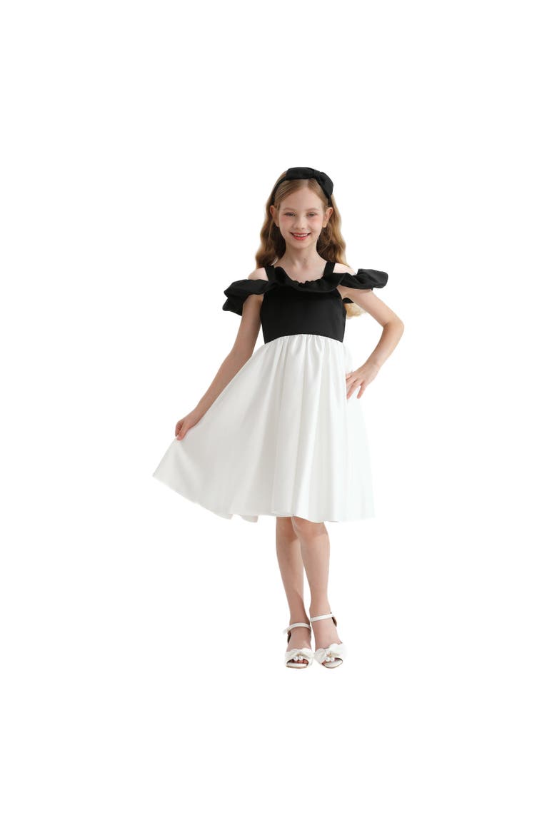 Marbella Dress, Alternate, color, White
