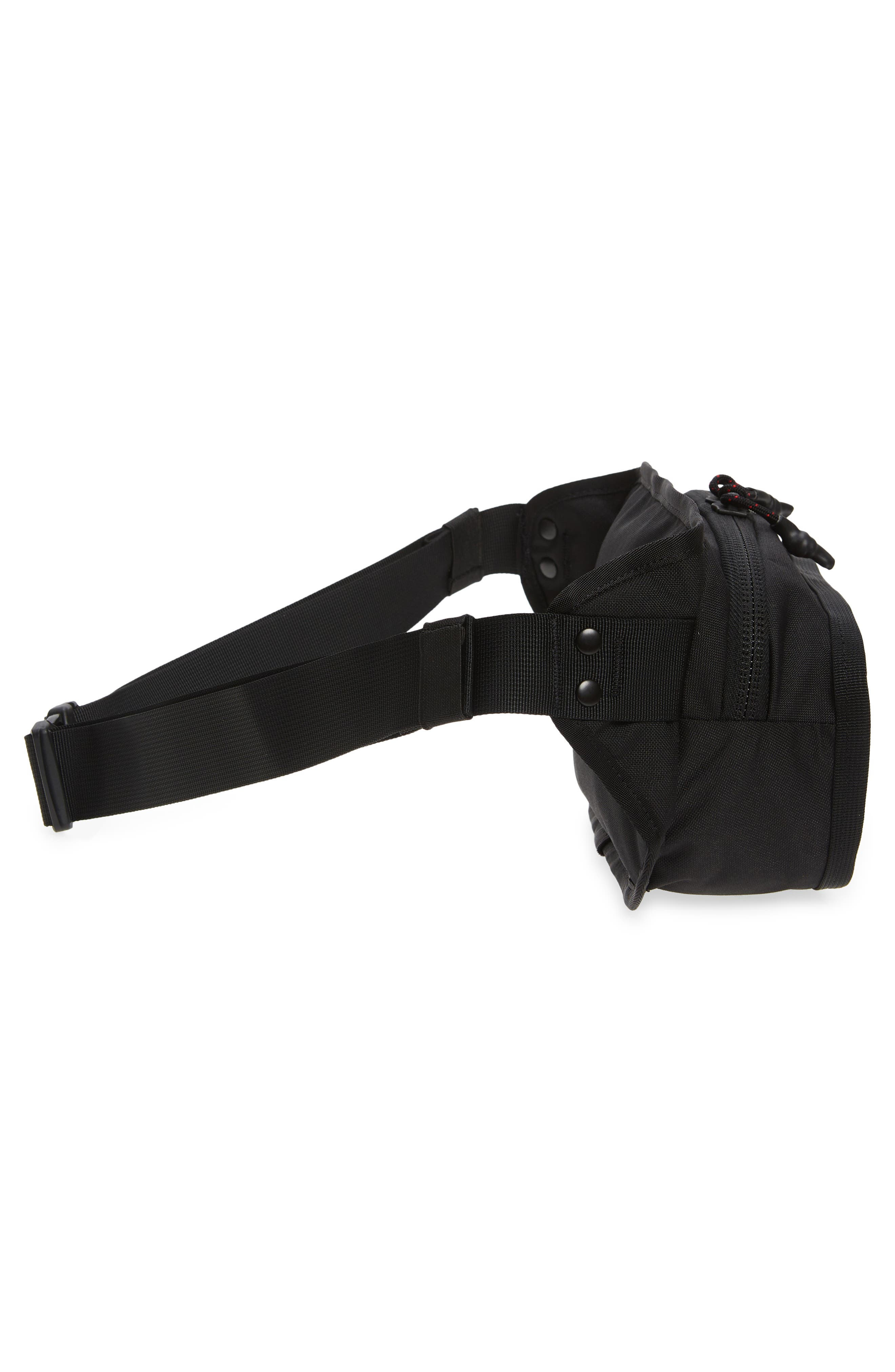 The North Face Explore Belt Bag, Alternate, color, Red/ Black