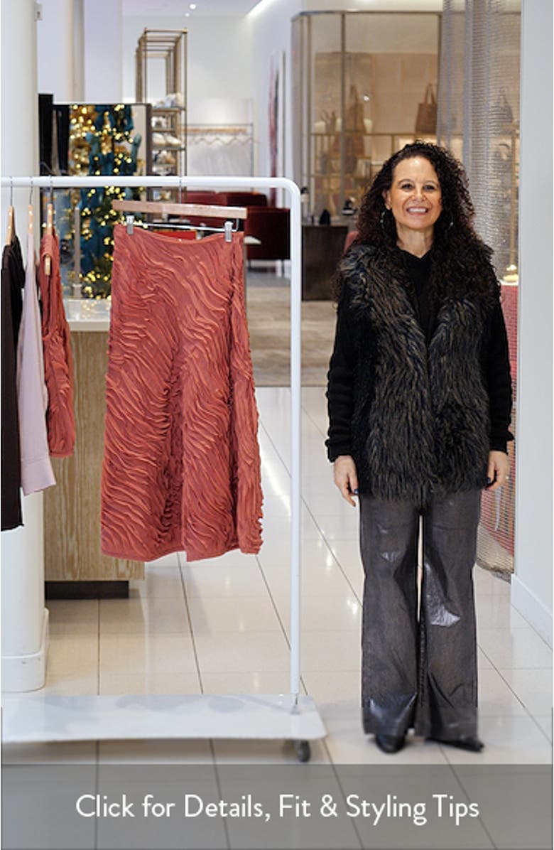 Amiko Tiered Midi Skirt, sales video thumbnail