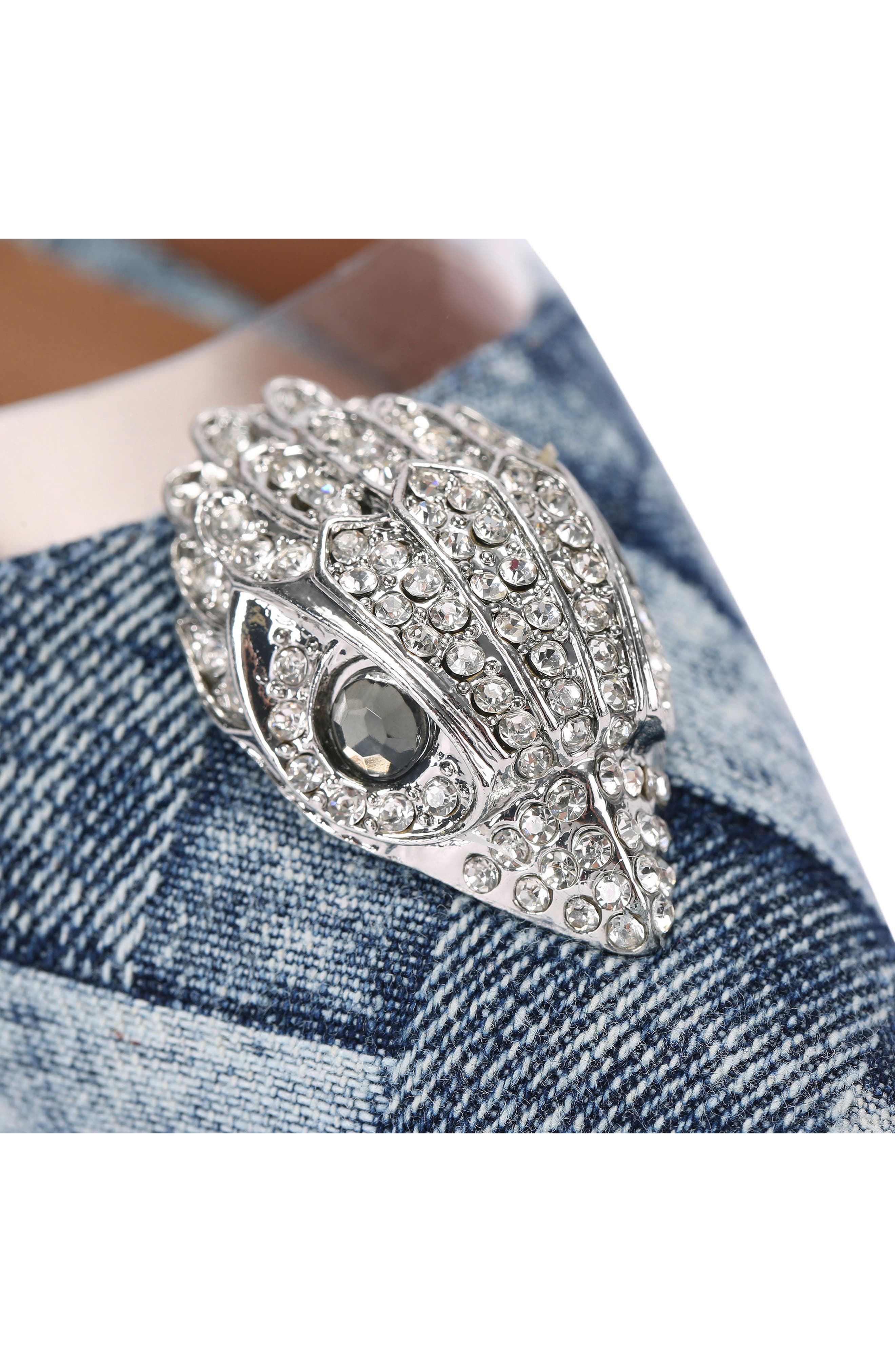 Kurt Geiger London Belgravia d'Orsay Ankle Strap Pump, Alternate, color, 