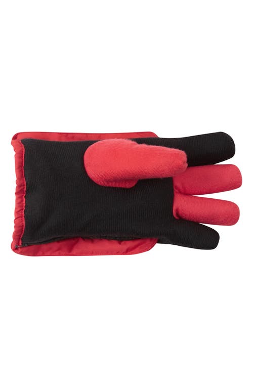 Andy & Evan Kids' Zip Gloves In Multi