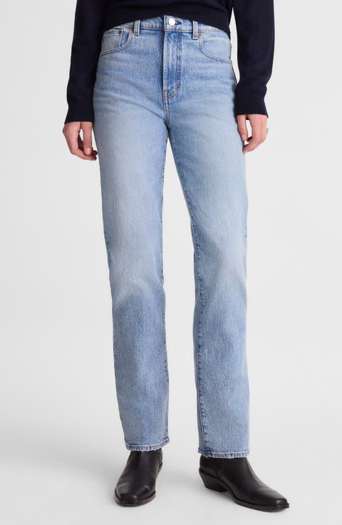 Madewell Longline Straight Leg Jeans (Raebrook) (Petite)
