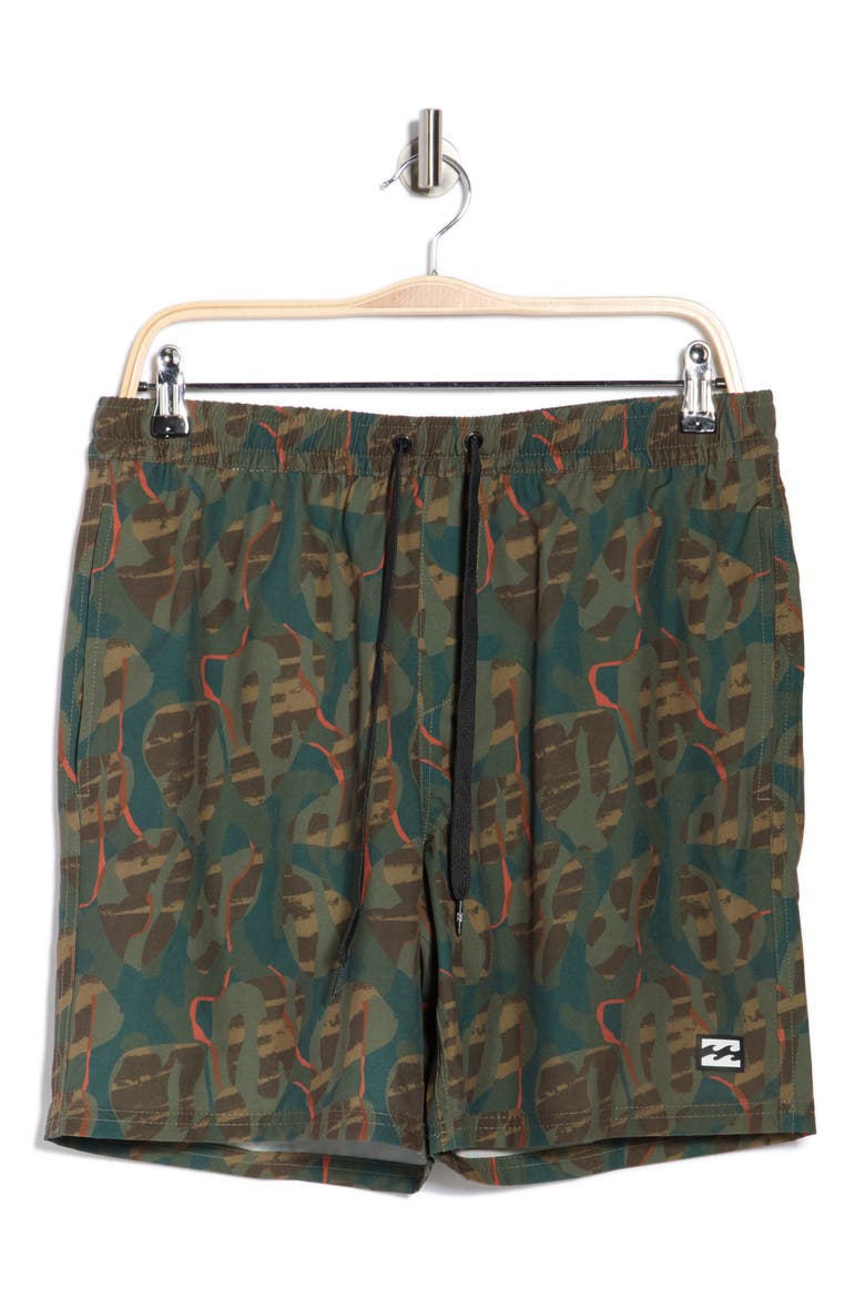 Zion Volley Swim Trunks, Alternate, color, DEEP DEPTHS