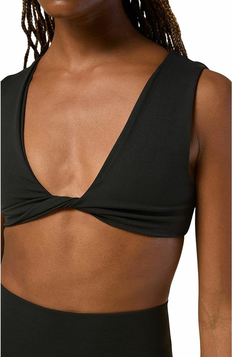 WeWoreWhat Twist Front Bra Top, Alternate, color, 