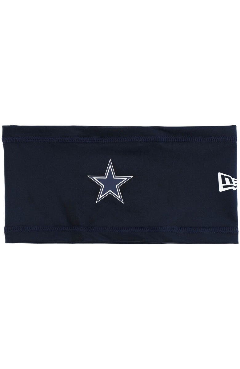New Era Men's New Era Navy Dallas Cowboys 2021 NFL Training Camp COOLERA Headband, Main, color, Navy
