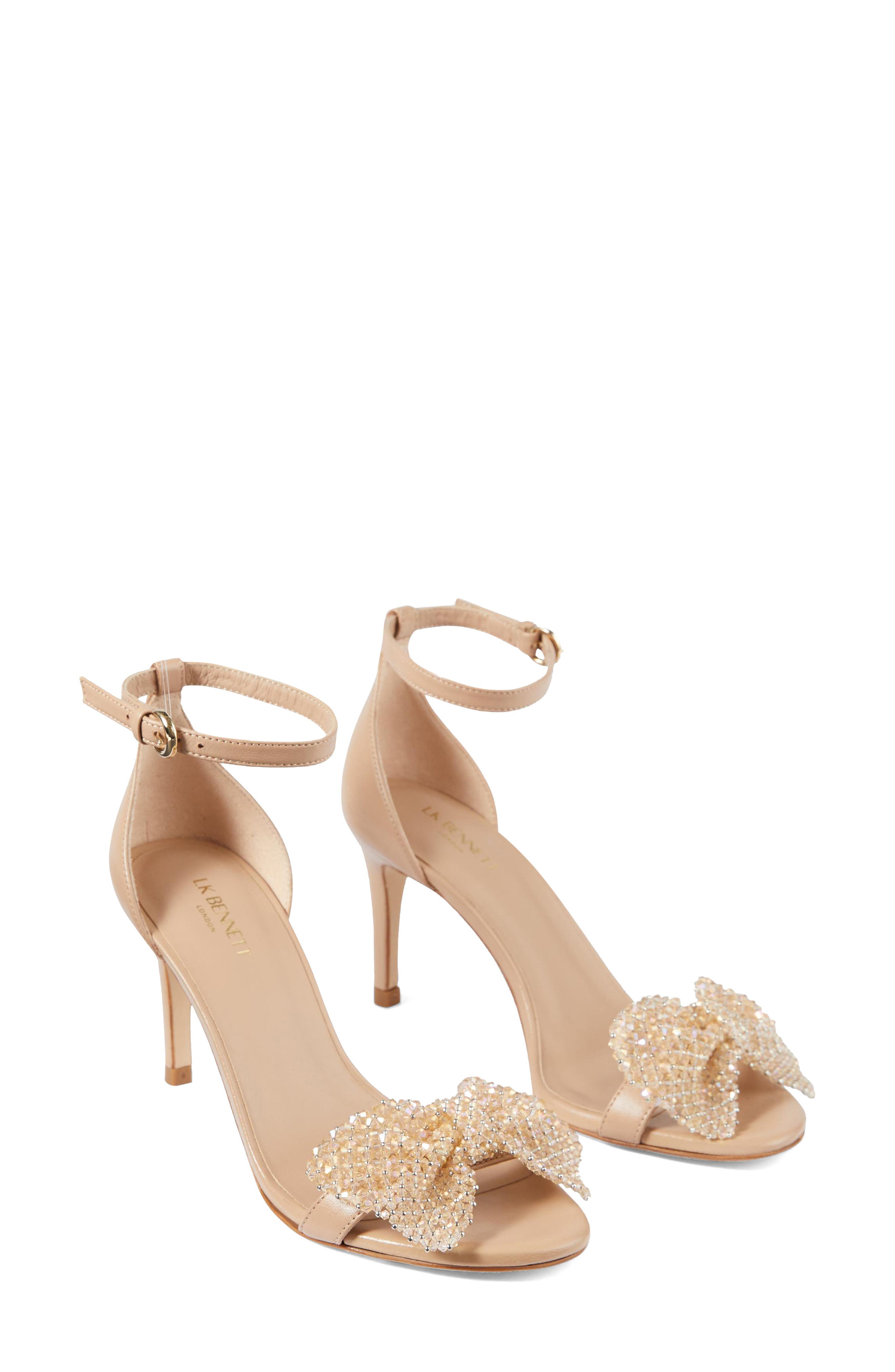 LK Bennett Cristable Ankle Strap Sandal, Main, color, 