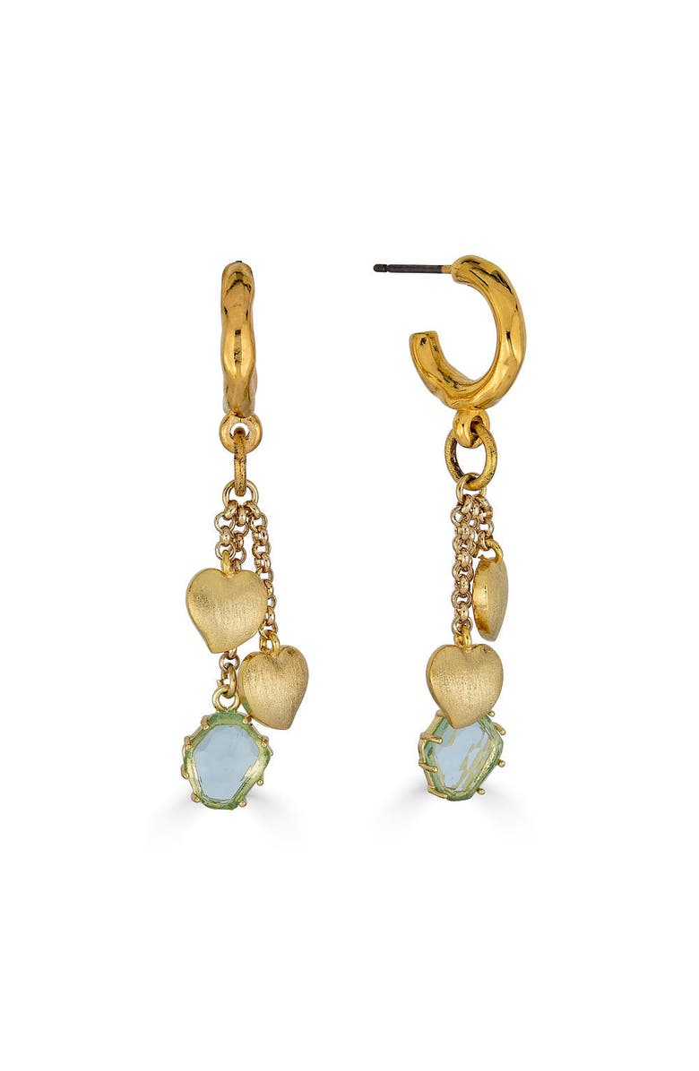Loni Paul Jewelry Heart Charm Earring, Main, color,