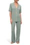 Gisele Short Sleeve Jersey Knit Pajamas
