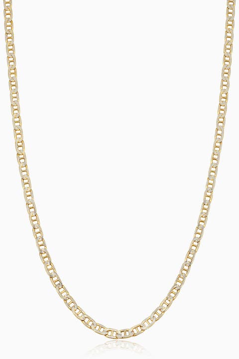 14K Gold Mystic Mariner Pavé Necklace