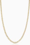 Oradina 14K Gold Mystic Mariner Pavé Necklace