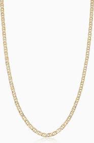 Oradina 14K Gold Mystic Mariner Pavé Necklace