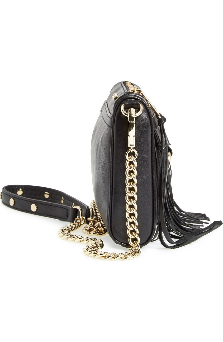 Rebecca Minkoff 'Fringe Mini MAC' Convertible Crossbody Bag, Alternate, color,